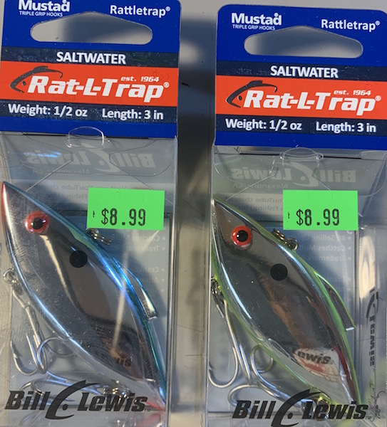 Bill Lewis Rat-L-Trap Saltwater lures