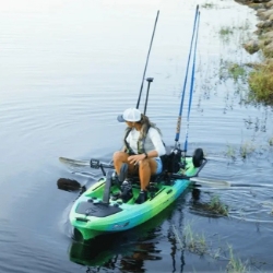 Native Slayer Propel10 LTE  slayer propel 10 lte, lightweight fishing kayak, propel pedal drive, 65 lb kayak, portable fishing kayak, grab and go kayak, native watercraft, small pedal kayak