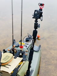 YakAttack PanFish Portrait Pro Mount $5 OFF! kayak camera mount, kayak fishing camera mount, YakAttack camera mount, Kayak Camera Mounting, YakAttack Gear
