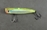 CHSB - Chartreuse Fluorescent Back, Chartreuse Belly, Silver Bones
