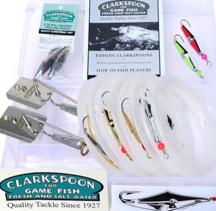 Spanish Mackerel Trolling Kit Clarkspoon Trolling Kit, Clarkspoons, Clark Spoon, Spanish Mackerel Lures, Bluefish Lures, Clarkspoon Rigged Kits, Trolling Spoons